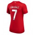 Maillot de foot Liverpool Luis Diaz #7 Domicile vêtements Femmes 2023-24 Manches Courtes